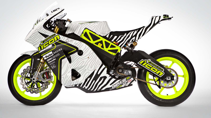 Illustration for article titled Victory Will Race A De-Tuned Brammo At The Isle Of Man